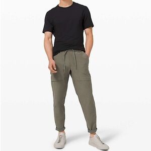 Lululemon Bowline Utilitech Pants Grey Sage XL